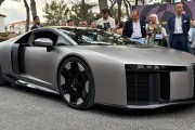 R8继任者/兰博基尼同款万转V8插混 奥迪全新超跑Nuvolari全球首发