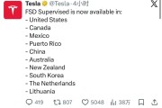 特斯拉监督版FSD官宣入华