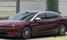 比亚迪大汉实车曝光 王朝网全新旗舰轿车