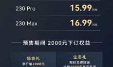 风云之夜T9L预售：13.99万起智美！理工男靠脸吃饭