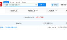 一汽股份被执行